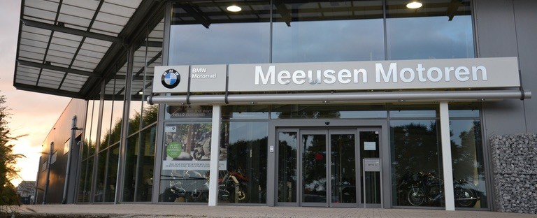 Meeusen Motoren showroom Antwerpen